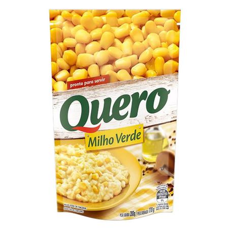 Milho Verde em Conserva Quero Sachê 170gr