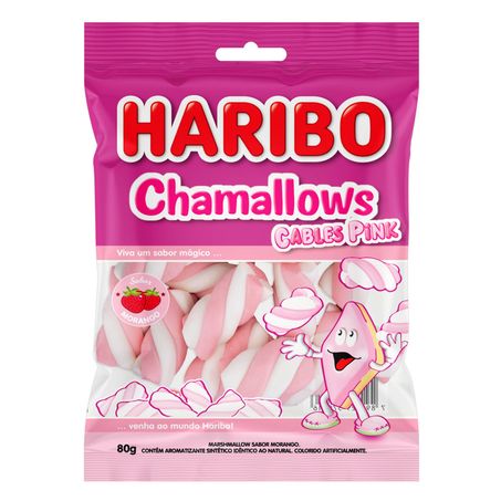 MARSHMALLO HARIBO CHAMALLOWS CABLES PIN 80G