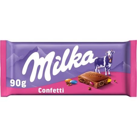 CHOCOLATE MILKA CONFETTI 90G