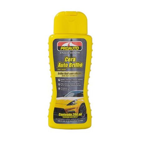 Cera proauto 500ml auto brilho