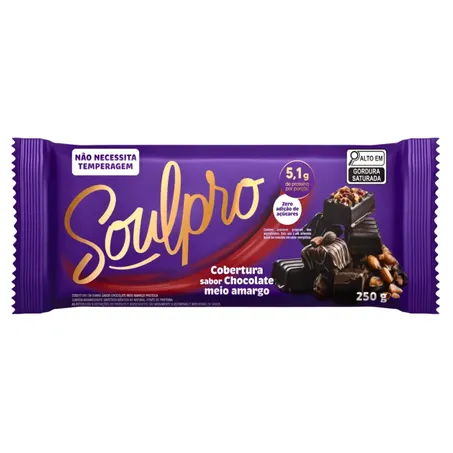 COBERTURA PROT  M AMARGO ZERO 250G - VITAO