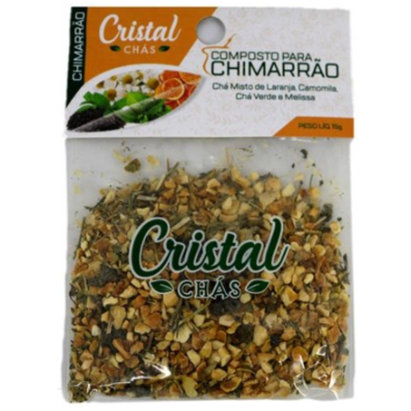 Cristal cha chimarrao 15g laranja e cha verde