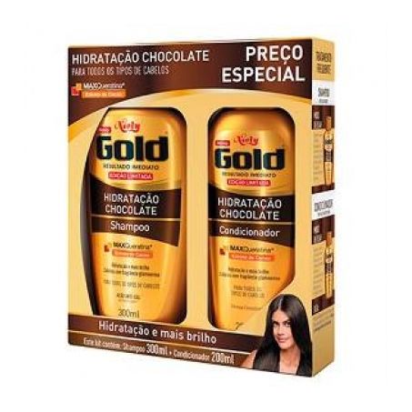 Kit niely gold sh/cond chocolate