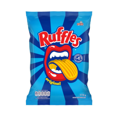 Chips ruffles sal 115gr