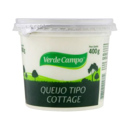 Queijo cottage tradicional verde campo 400g