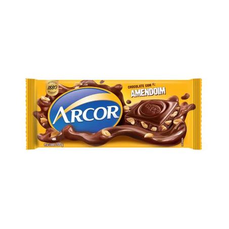 Choc.arcor 100gr amendoim