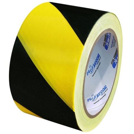 Fita zebrada demarcacao 70mmx200m un