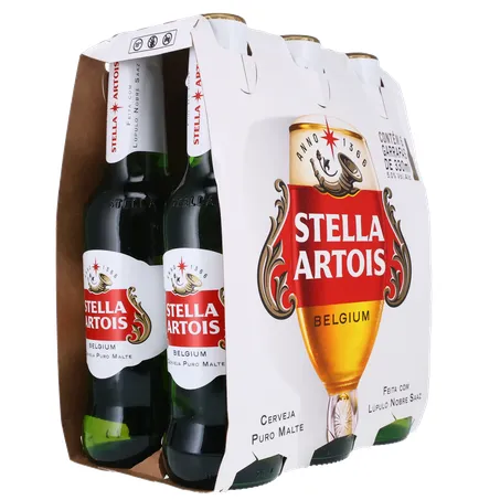Stella Artois Cerveja Lager 330Ml Long Neck Unidade 360-31
