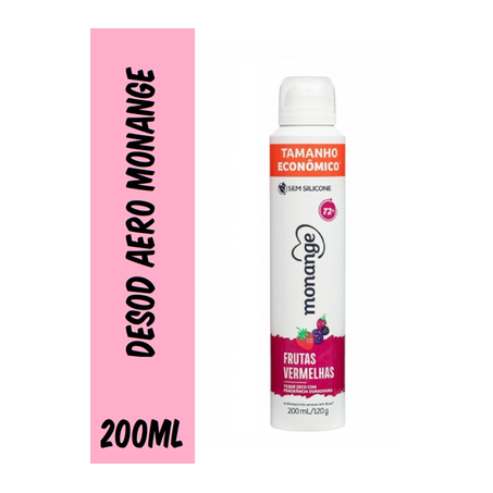 DESOD AERO MONANGE FRUTAS VERMELHAS 200ML*