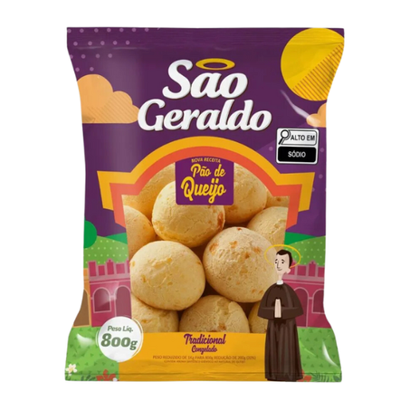 Pão De Queijo São Geraldo 800g