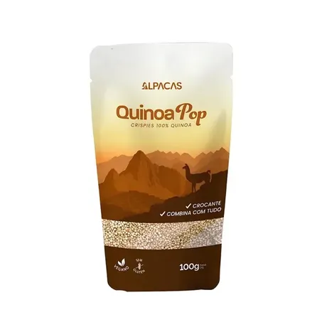 CRISPY DE QUINOA POP 100G - ALPACAS