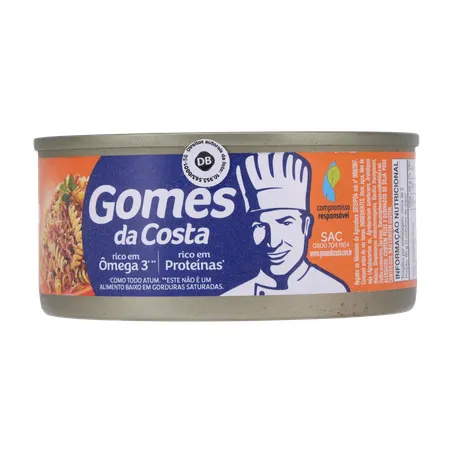 Atum Ralado Gomes Da Costa Óleo 170g 360-12