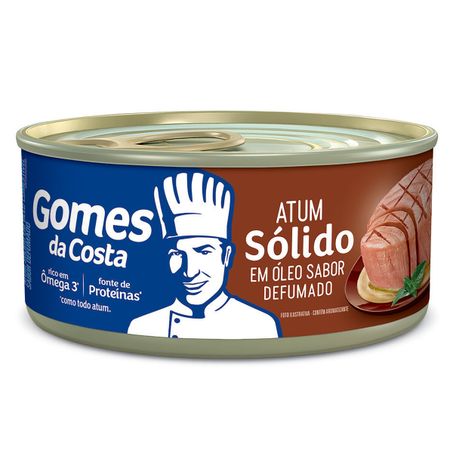 ATUM SÓLIDO EM ÓLEO DEFUMADO GOMES DA COSTA