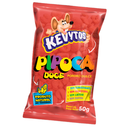 PIPOCA DOCE KEVYTOS 50G