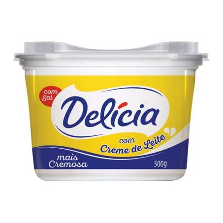 MARGARINA DELICIA 500G C/SAL