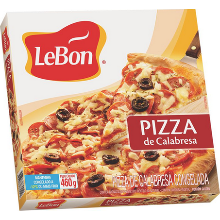 PIZZA LEBON CALABRESA 400G