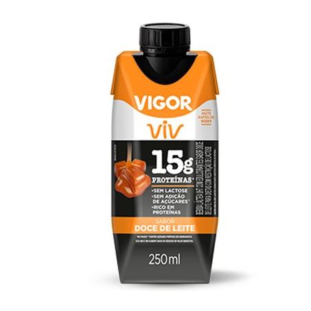 BEBIDA VIGOR 15G PROT. 250ML DOCE DE LEITE