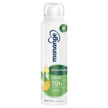 Desodorante Aerossol Monange/ Bozzano 90g - Detox