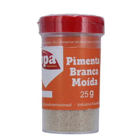 Pimenta opa branca pó 25g 360-6