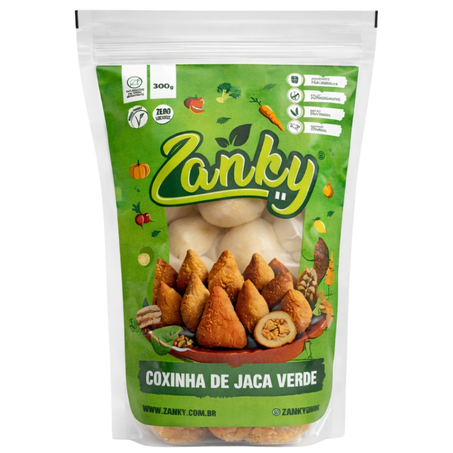 COXINHA DE JACA VERDE 300G - ZANKY