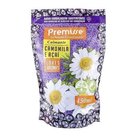 Sabonete líquido premisse açaí e camomila refil 450ml