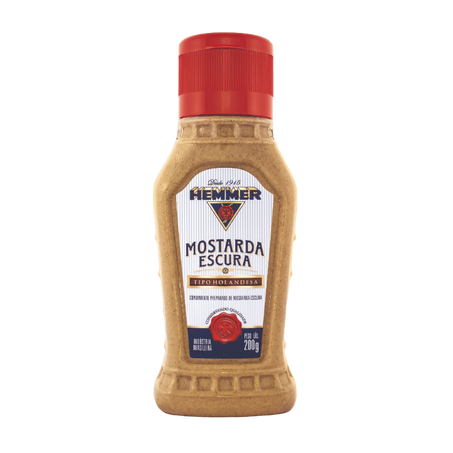 Mostarda hemmer escura 200g