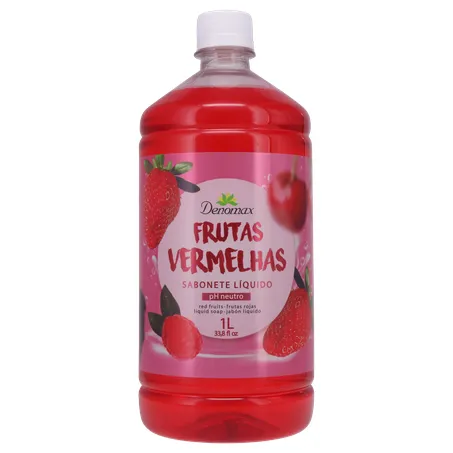 Sabonete liquido denomax frutas vermelhas 1l 360-0