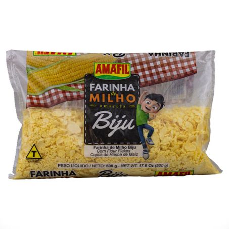 FARINHA DE MILHO BIJU 500G AMAFIL