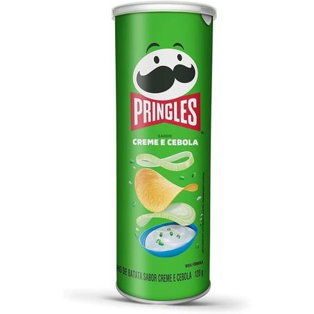Salgadinho pringles batata creme cebola 120g