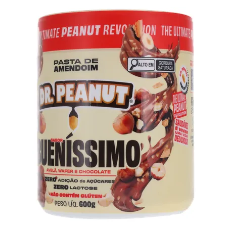 Pasta de Amendoim Dr Penaut Bueníssimo 600g 360-3
