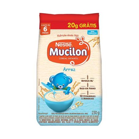 CEREAL MUCILON 210G GT 20G SACHE ARROZ