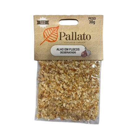 Alho pallato flocos sachê 30g
