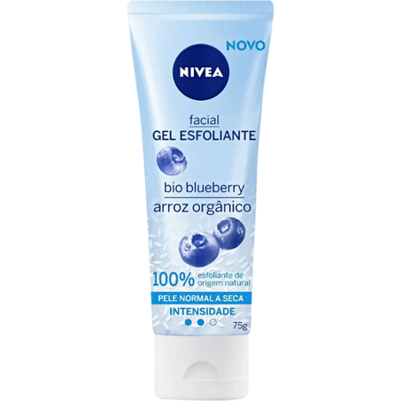 Esfoliante facial gel refrescante nivea 75ml
