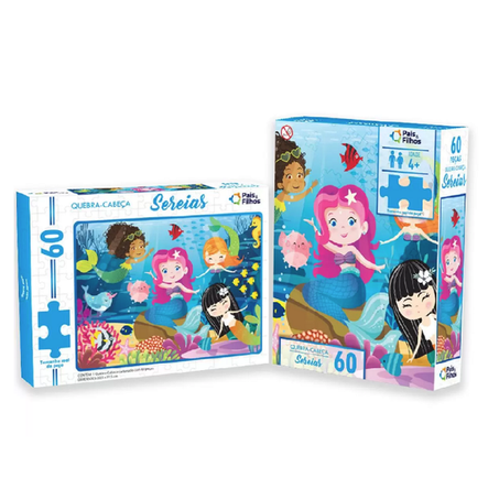 CABEÇA PAIS & FILHOS SEREIA 60 PEÇAS REF.791663