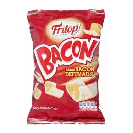 SALGADINHO FRITOP 80G LISO BACON