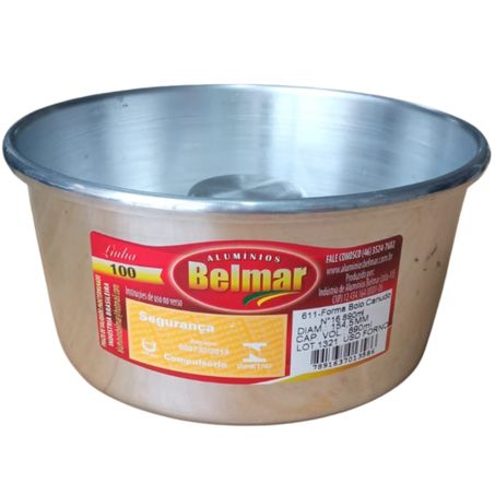 Belmar forma bolo canudo n16 890ml