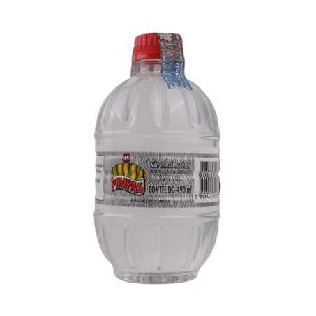 Aguardente pimpas prata 500ml 360-27