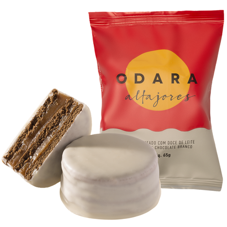 Alfajor Odara Chocolate Branco 65g
