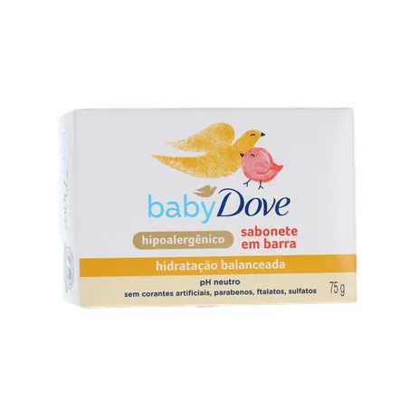 Sabonete em Barra Baby Dove Hidratação Balanceada Caixa 75gr 360-35