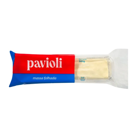 Massa folhada rolo pavioli mr - 300g