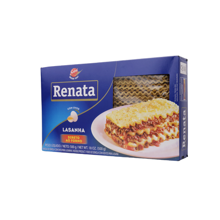 LASANHA RENATA 500G C/OVOS 360-5
