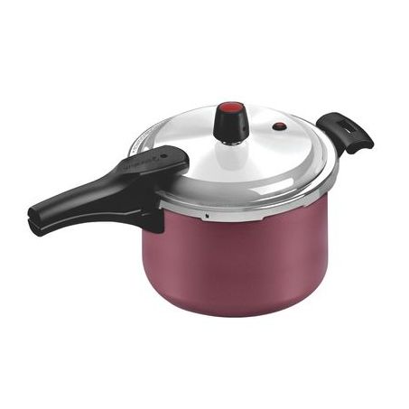 PANELA DE PRESSÃO PANELUX CEREJA 4,5L