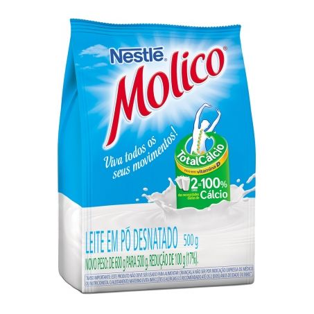 LEITE PO NESTLE 500GR MOLICO DESNATADO