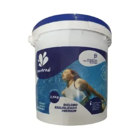 DICLORO PISCINA MONTREAL 2,5KG PREMIUM