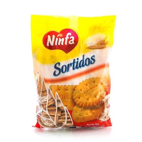 Biscoito sortido doce ninfa 500g