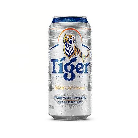 CERVEJA TIGER CRYSTAL LT 473 ML                   