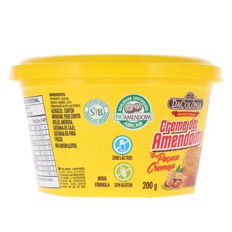 Creme De Amendoim Da Colonia 200g 360-30