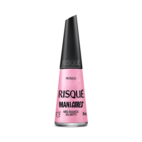 Esmalte risque reinvente metaliz. nnao esquece do gritti