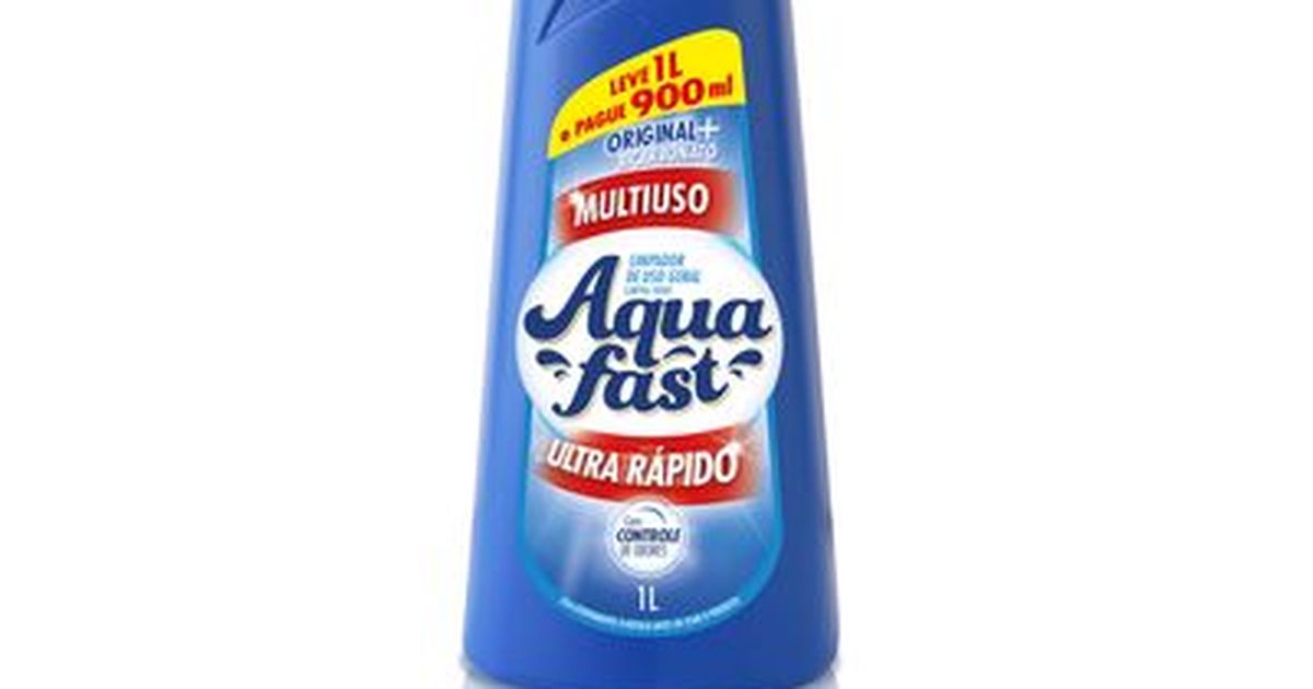 Limpador aquafast multiuso original 1l