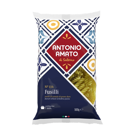 Massa Antonio Amato Liguori Fusilli n114 Grano Duro 500G